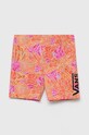 Vans szorty dziecięce ROSE CAMO PRINT LEGGING CYCLAMEN VN00073ZBLH1 pomarańczowy SS23