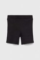 Dječje kratke hlače Roxy bez uzorka crna ERGNS03135