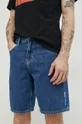 niebieski Karl Lagerfeld Jeans szorty jeansowe Męski