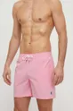 Plavkové šortky Polo Ralph Lauren ružová