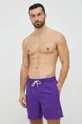 vijolična kopalne kratke hlače Polo Ralph Lauren Moški