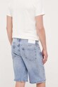 Îmbrăcăminte Calvin Klein pantaloni scurti jeans K10K110992.PPYX albastru