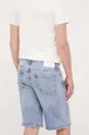 Calvin Klein szorty jeansowe 99 % Bawełna, 1 % Elastan