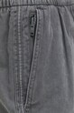 Bavlněné šortky Abercrombie & Fitch šedá KI128.3124.953