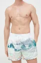 Kratke hlače za kupanje Abercrombie & Fitch bijela