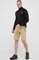 The North Face szorty outdoorowe Lightining NF0A495OLK51 beżowy SS24