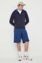 Trussardi szorty 52P00342.1T006303 niebieski SS23