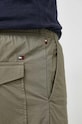 Tommy Hilfiger szorty bawełniane zielony MW0MW31245.PPYX