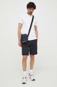Sisley pantaloni scurti 4TEQS900J.15F negru SS23