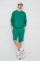 Bavlněné šortky United Colors of Benetton 3J68U900C.256 zelená SS23