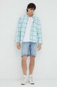 Levi's pantaloni scurti jeans 36512.0186 albastru SS23