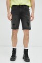 Levi's szorty jeansowe 39864.0099 czarny SS23