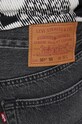 Levi's pantaloni scurti jeans 85221.0056 negru