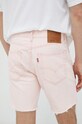 Odzież Levi's szorty jeansowe 85221.0060 różowy