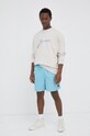Levi's pantaloni scurti Gold Tab A4631.0001 turcoaz SS23