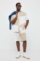 Бавовняні шорти United Colors of Benetton 4EDZU900B.902 бежевий SS23