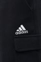 adidas szorty bawełniane Essentials czarny HA4338