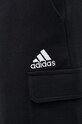 adidas pantaloncini in cotone nero HA4338