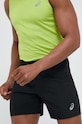 Asics pantaloni scurți de alergare Core 2011C337.001 negru AW24