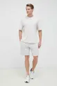 Kratke hlače za vadbo Calvin Klein Performance Essentials siva