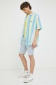 Lee szorty jeansowe L73MMWB89 niebieski SS23