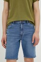 Джинсові шорти Wrangler джинс блакитний W11C84Z89