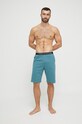 Tommy Hilfiger szorty piżamowe bawełniane UM0UM03080.PPYX zielony AA00