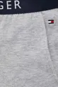 szary Tommy Hilfiger szorty piżamowe bawełniane