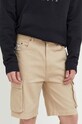 Karl Kani szorty bawełniane beżowy 6013496