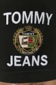 μαύρο Βαμβακερό σορτσάκι Tommy Jeans
