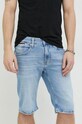 Tommy Jeans pantaloni scurti jeans DM0DM16150.PPYX albastru SS23