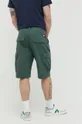 zielony Tommy Jeans szorty bawełniane Męski