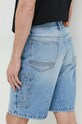 GCDS szorty jeansowe niebieski CC94M031404