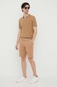 BOSS pantaloni scurți 50487993 bej AA00