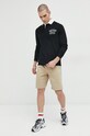 Superdry pantaloni scurti M7110397A.DDP bej SS23