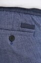 Michael Kors szorty lniane granatowy CS330271T2