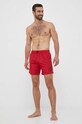 Trussardi szorty kąpielowe TRU1MBM03 bordowy SS23