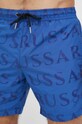 Trussardi szorty kąpielowe niebieski TRU1MBM08