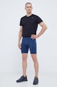 Hummel szorty treningowe hmlTE TOPAZ TIGHT SHORTS z elastanem granatowy 213474