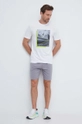 Hummel szorty treningowe hmlTE FLEX MESH SHORTS szary