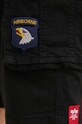 Alpha Industries pantaloni scurți negru 186209.03