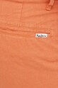 Шорты с примесью льна Pepe Jeans Arkin оранжевый PM800913.145