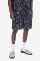 black Han Kjobenhavn shorts Chrome Tribal Printed Track Shorts Men’s