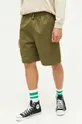 зелёный Хлопковые шорты Converse