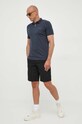 AllSaints szorty COMO SHORT MT002Y czarny SS23
