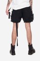 Clothing Rick Owens denim shorts Trucker Cut Offs DU01C6353.DSLH.BLACK black