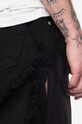 Rick Owens denim shorts Trucker Cut Offs black DU01C6353.DSLH.BLACK