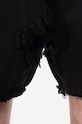 Rick Owens denim shorts Trucker Cut Offs DU01C6353.DSLH.BLACK