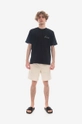 Pamučne kratke hlače Norse Projects Aros Regular Light Shorts bež