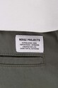 Norse Projects pantaloncini in cotone N35.0577.8061 verde